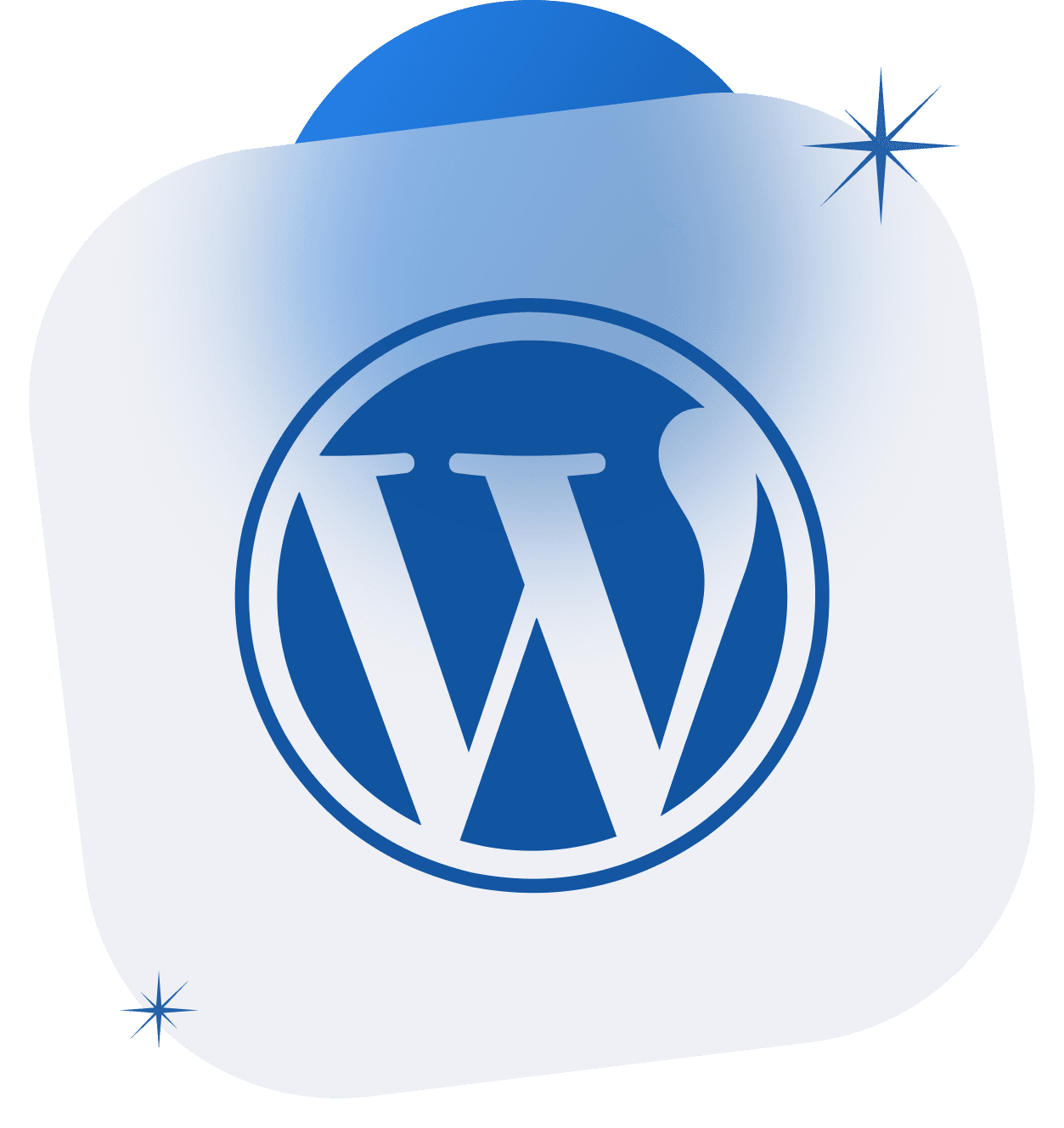 CMS interfeysi və vebsayt məzmununun idarə edilməsi WordPress və ya fərdi inkişaf seçimi üçün metafora kimi